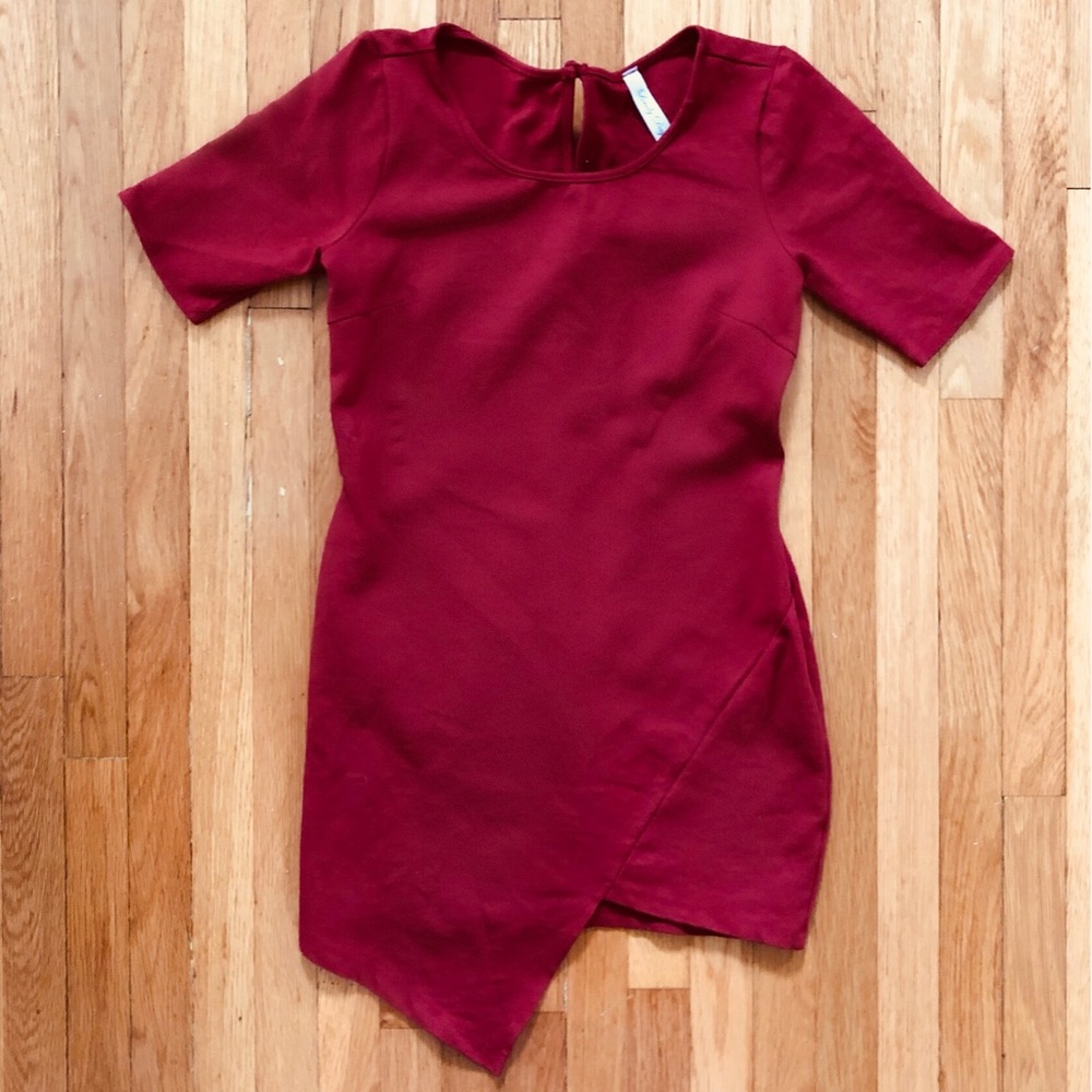 Maroon Dress